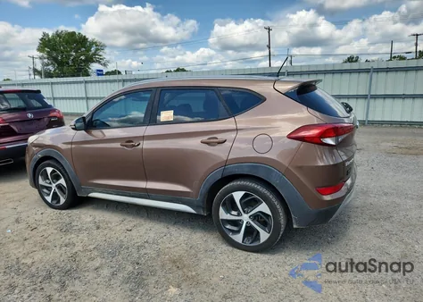 2017 Hyundai Tucson Limited из США, поврежденный, VIN KM8J33A23HU473503